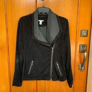 Astars Black Suede Jacket